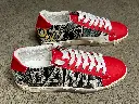 WoW Sneaker Red Ecru