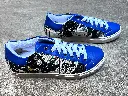 Manga Sneaker Navy Ecru