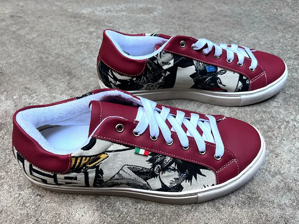 [33MPE42] Manga Sneaker Prune Ecru