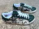 Bicycle Sneaker Green Ecru