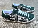 Bicycle Sneaker Green Ecru