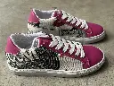 WoW Sneaker Fucsia Ecru