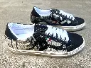 Manga Sneaker Black Ecru
