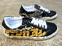Manga Sneaker Black Ecru