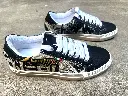 Manga Sneaker Black Ecru