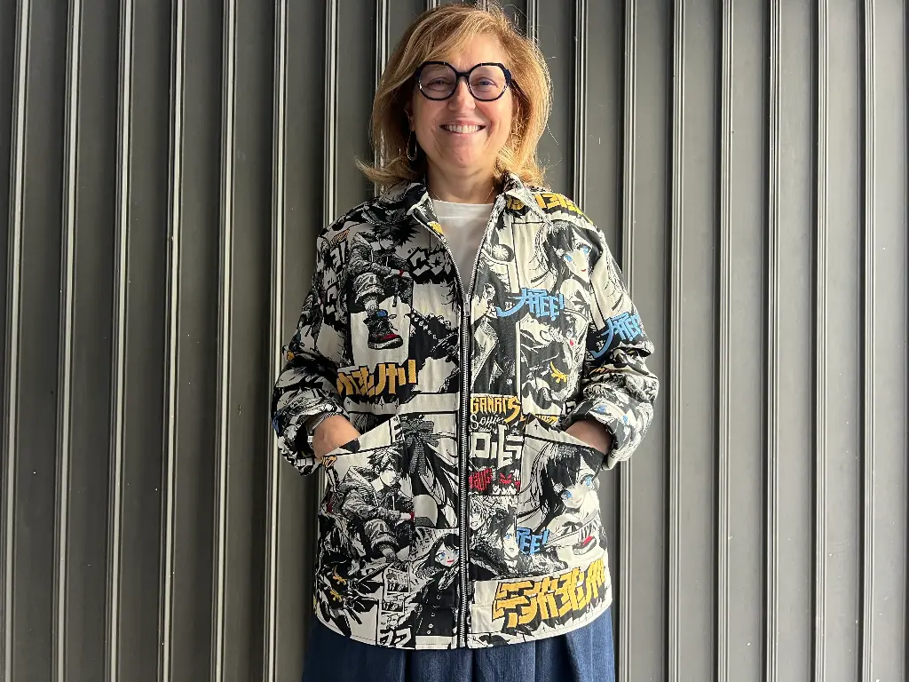 Giaccone Pucci Manga Ecru