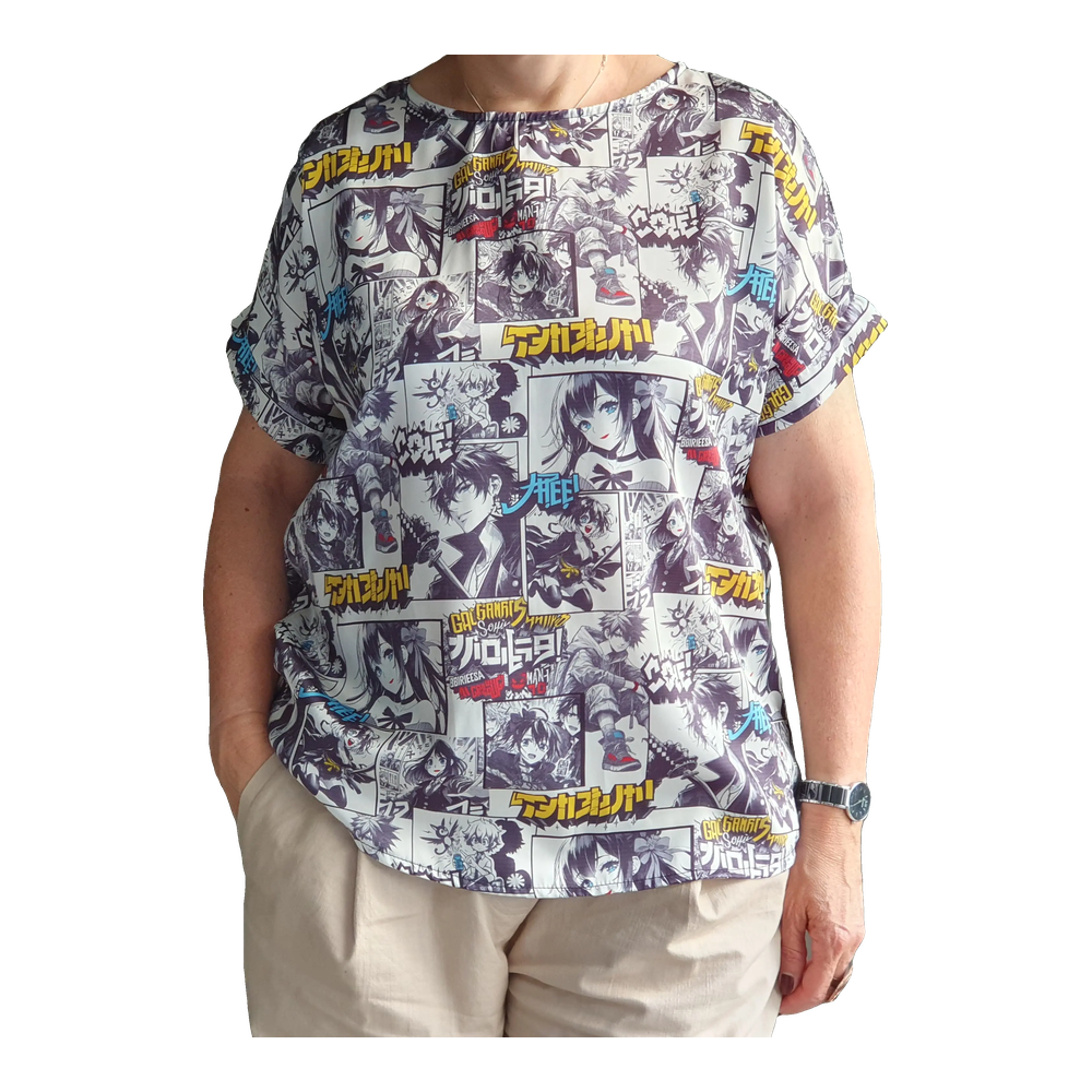 Maglia Chris Manga Ecru