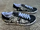 Comic Sneaker Black Ecru