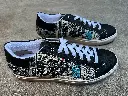 Comic Sneaker Black Ecru