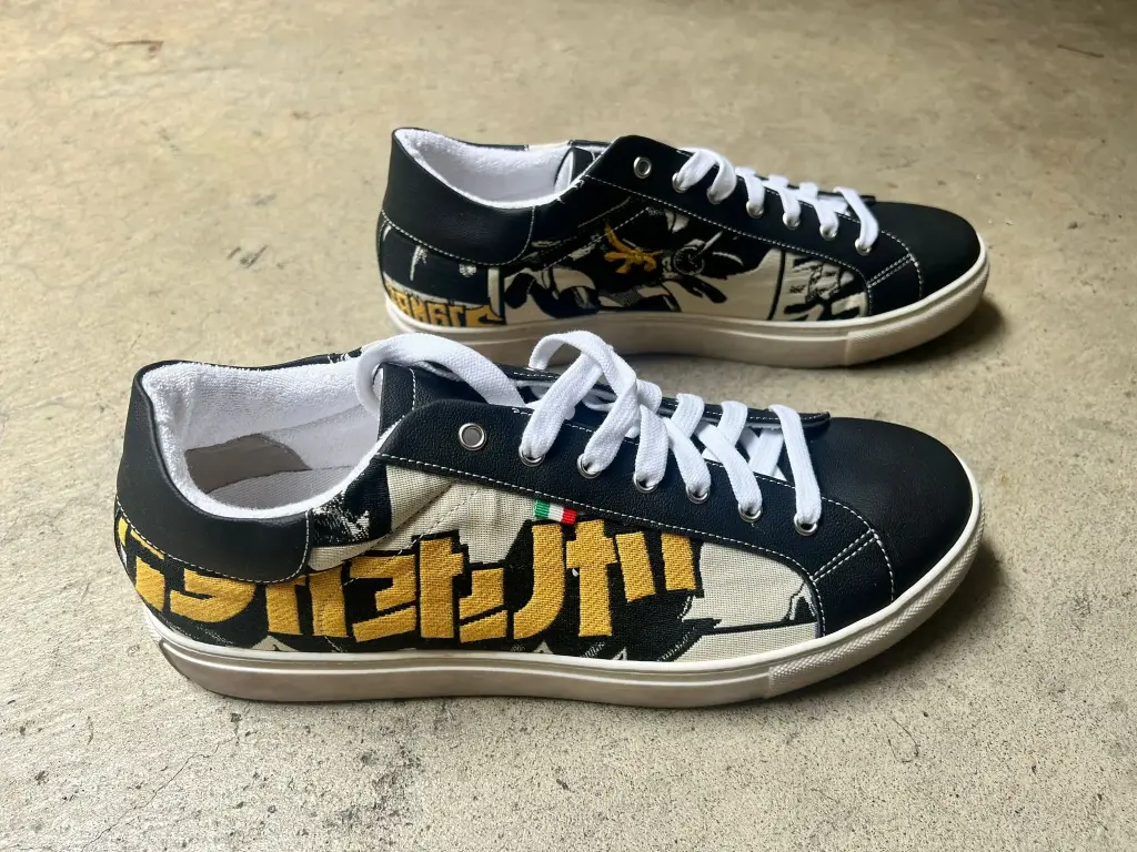 Manga Sneaker Black Ecru