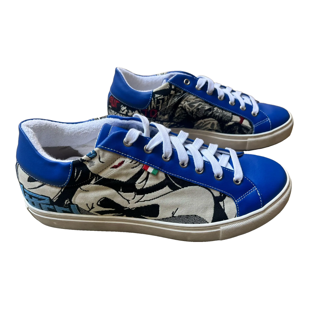 [37MNE44] Manga Sneaker Navy Ecru