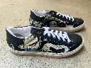 Manga Sneaker Black Ecru