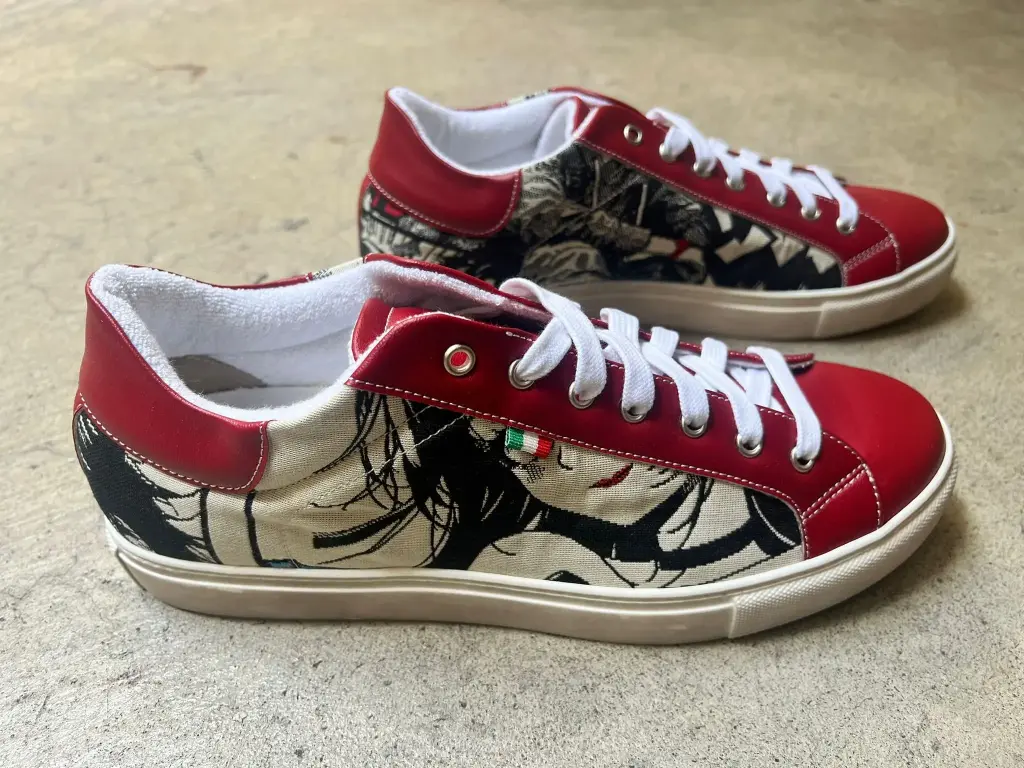 [40MPE44] Manga Sneaker Prune Ecru