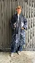 Cappotto Denim Camouflage Jeans