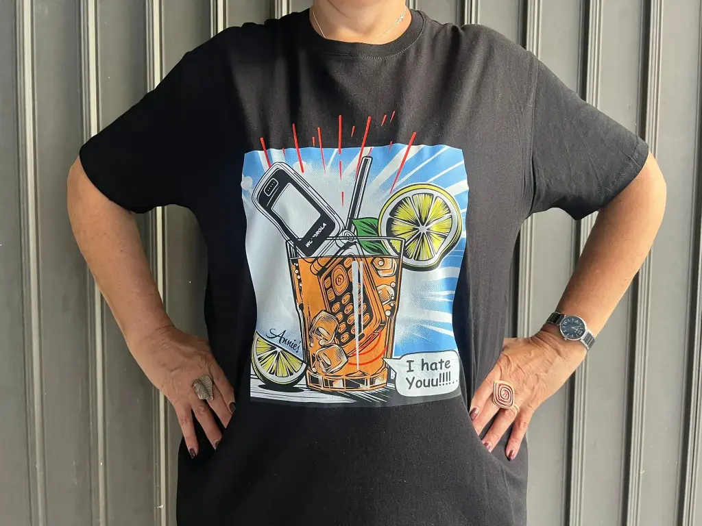 T-Shirt Spritz Nera