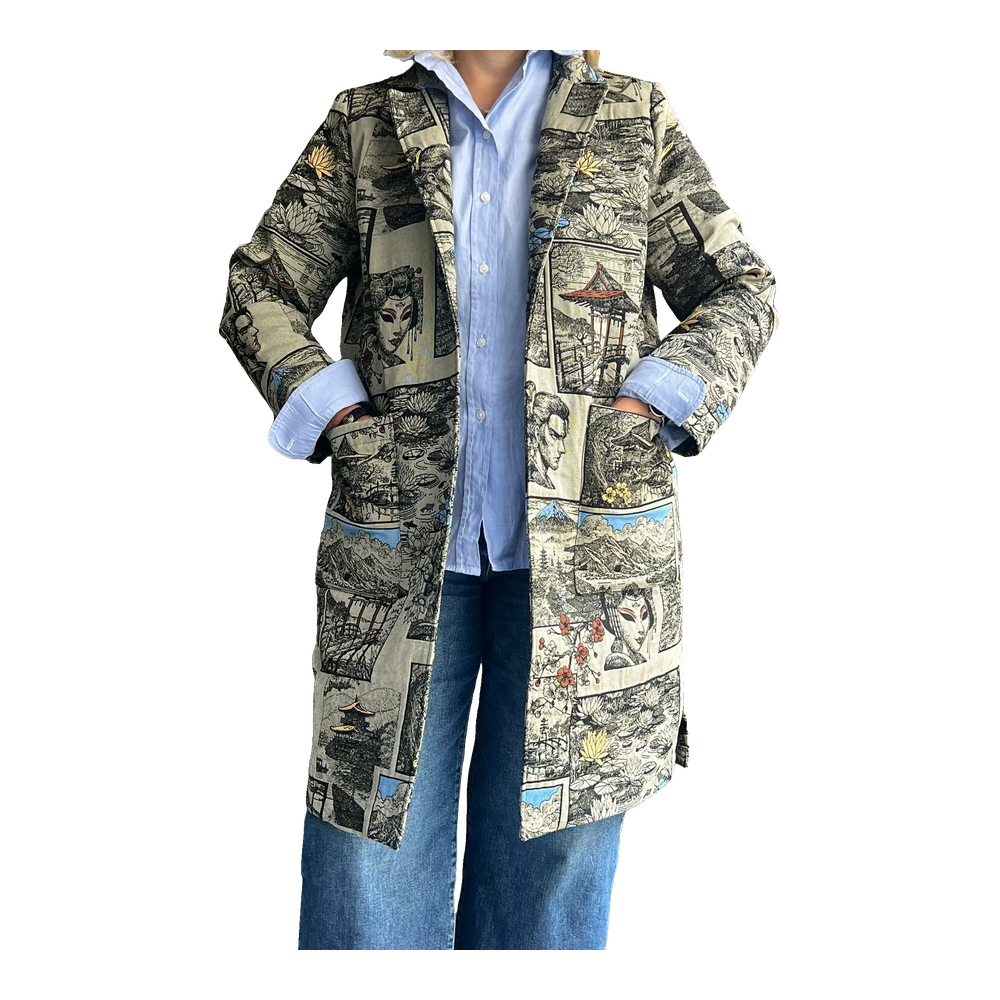 [59CGFM] Cappotto Giorgianna Fuji Matcha