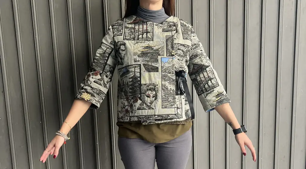 Kimono Sakura Fuji Matcha