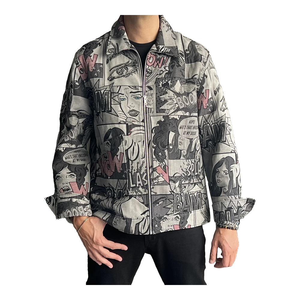 [18GDWG] Giacca Davide Wow Gray