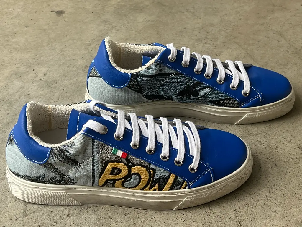 [3WNJ37] WoW Sneaker Navy Jeans