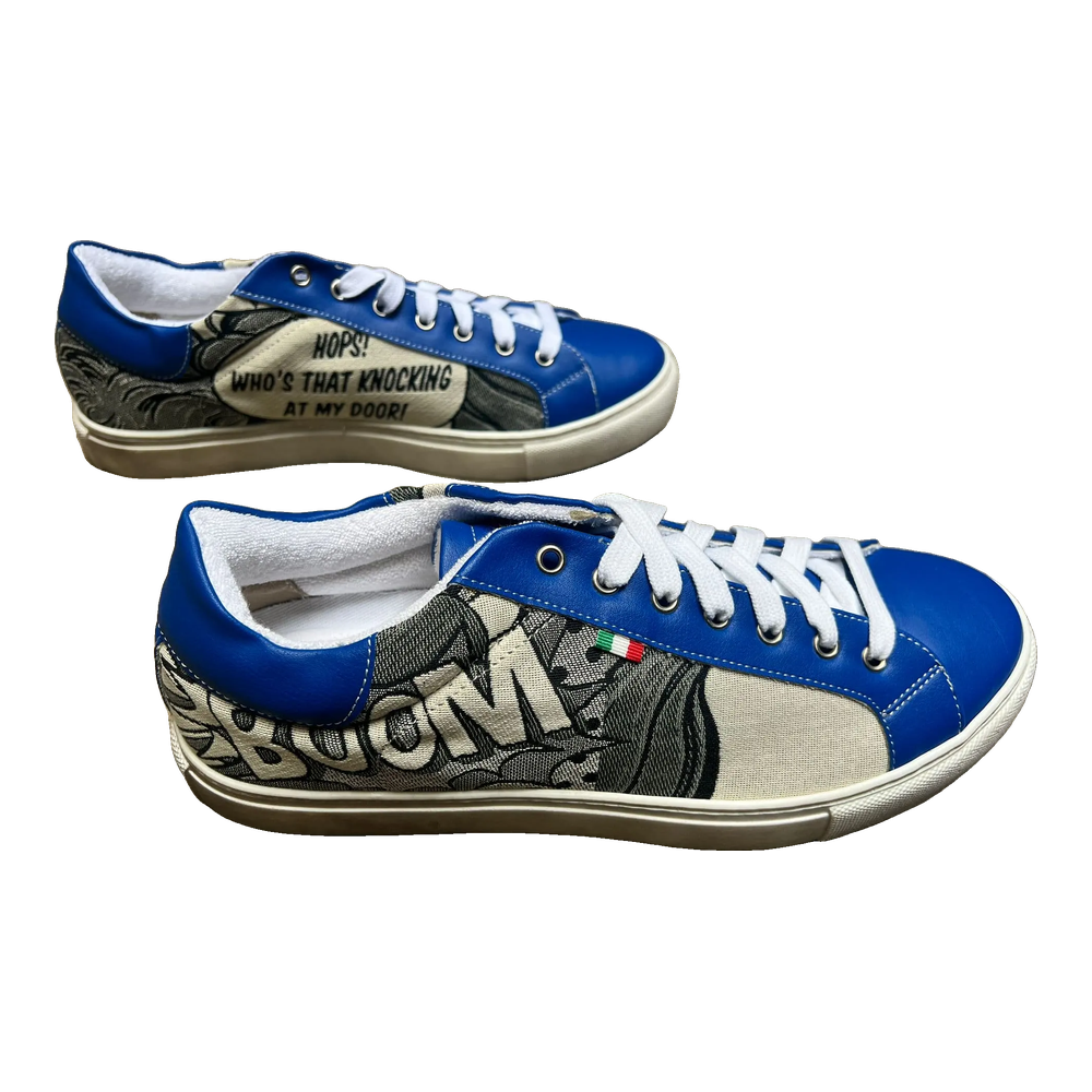 [57WNE43] Wow Sneakers Navy Ecru