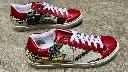 Mista Sneakers Red Ecru