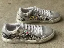 WoW Sneaker Silver Ecru