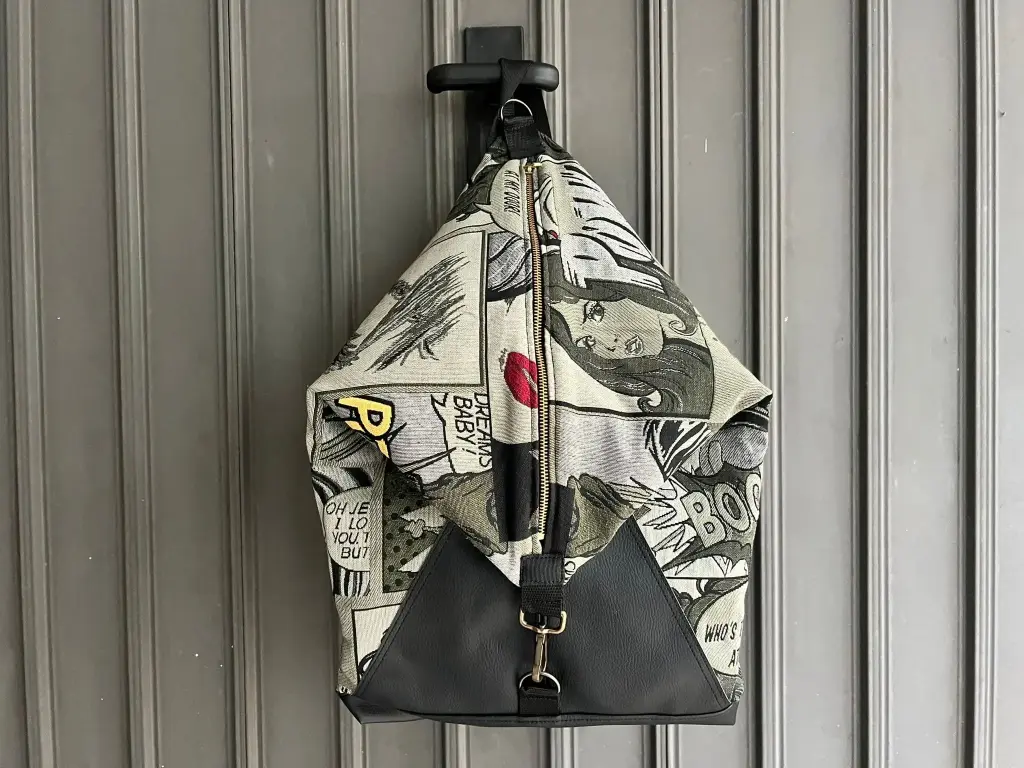 Zaino Letter Wow Matcha