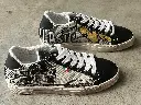 WoW Sneaker Black Ecru