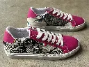 WoW Sneaker Fucsia Ecru