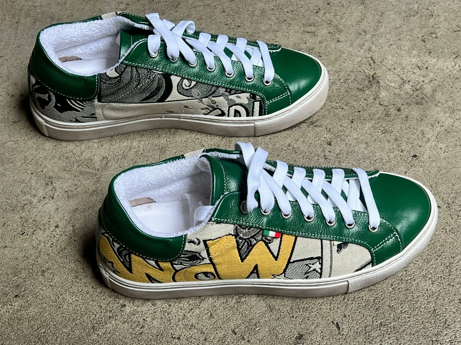 Sneaker Wow Green Ecru