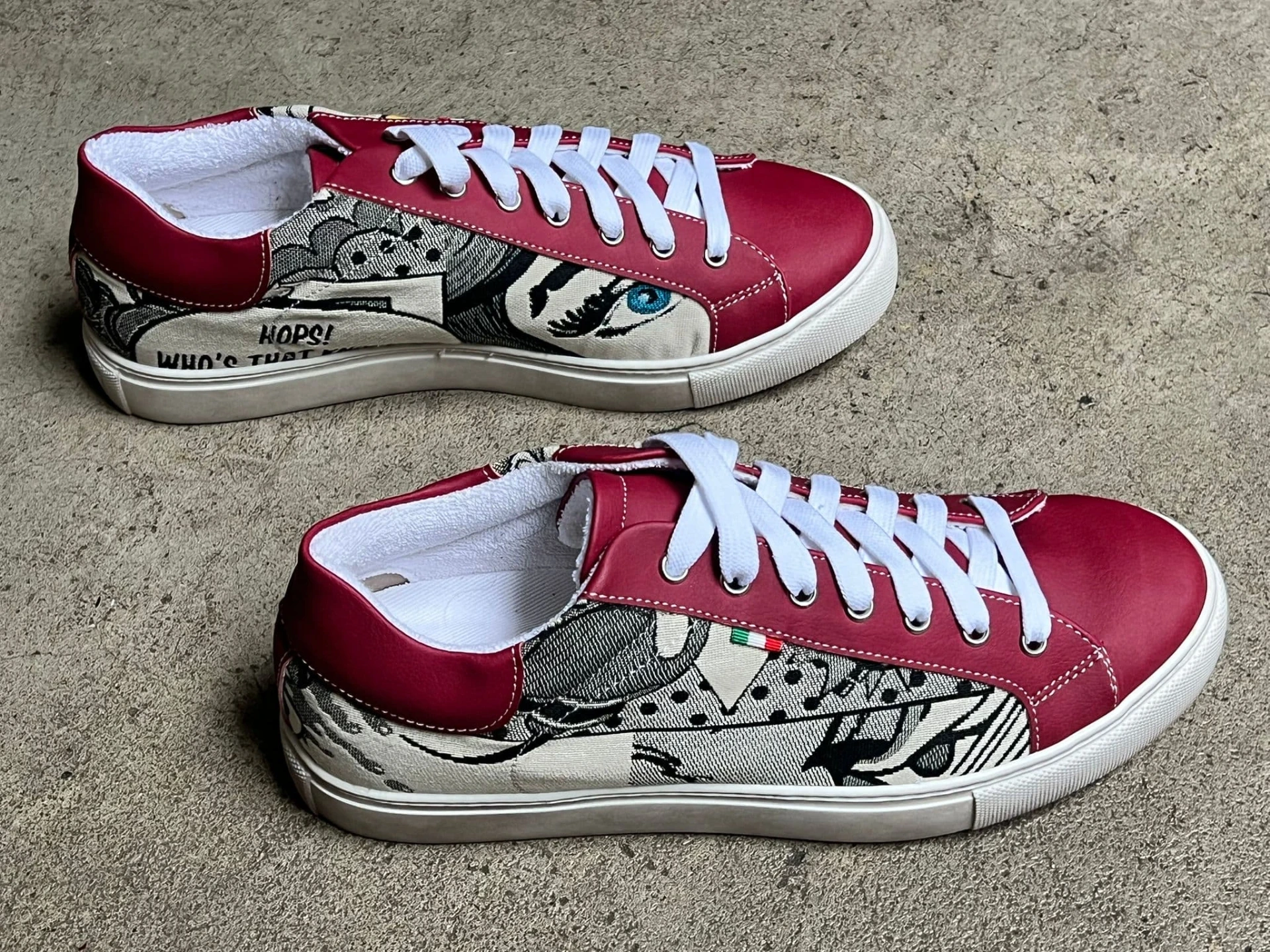 Sneaker Wow Prune Ecru