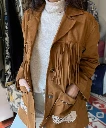 Giacca Suede lace Fringes
