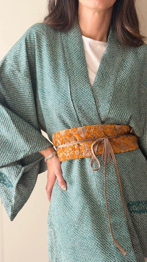 Haori stampato Shibori