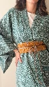 Haori stampato Shibori