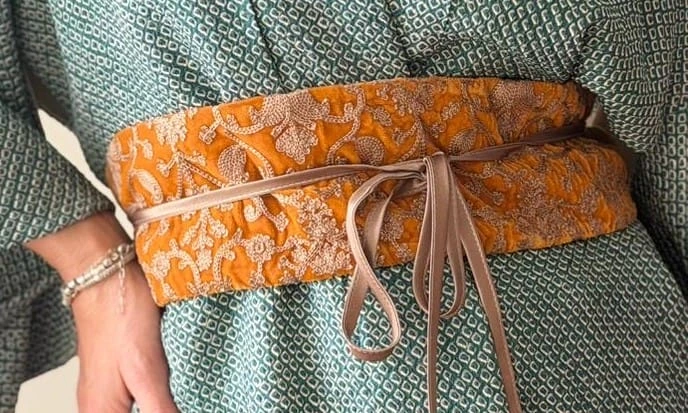 Fascia Obi o cintura doppia faccia