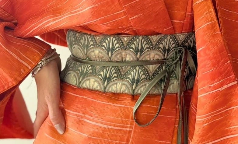 Fascia Obi o cintura doppia faccia