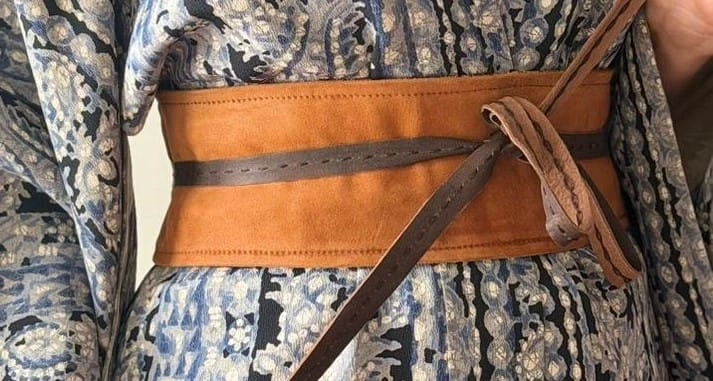 Fascia Obi o cintura doppia faccia