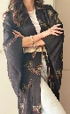 Kimono jacquard sovrastampato