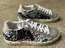 Comic Sneaker Silver Jeans