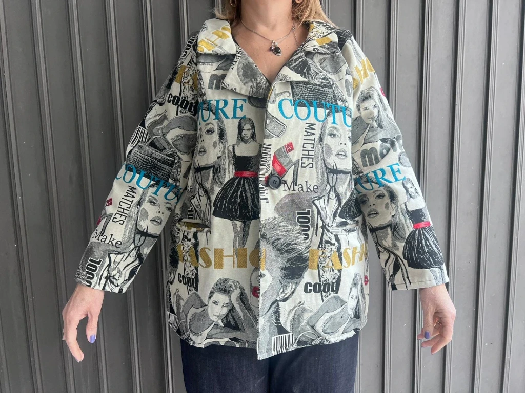 Giacca Stoccolma Model Ecru