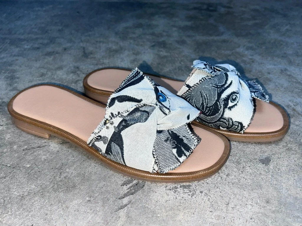 Japan Mule Wow Ecru Taglia 38