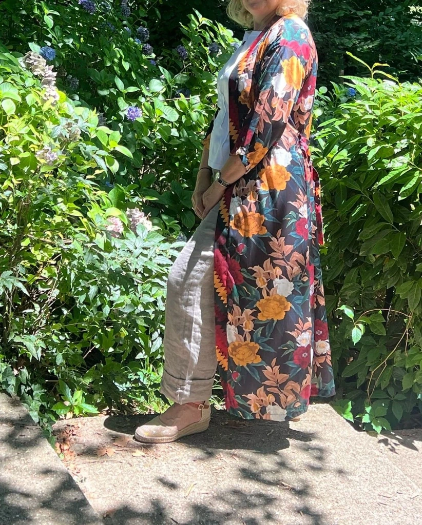 Kimono Floreale Multicolor