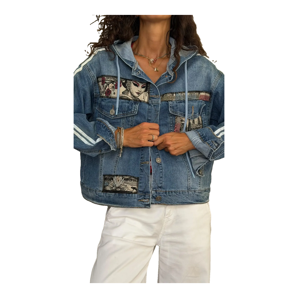 Giubbino jeans Fuji