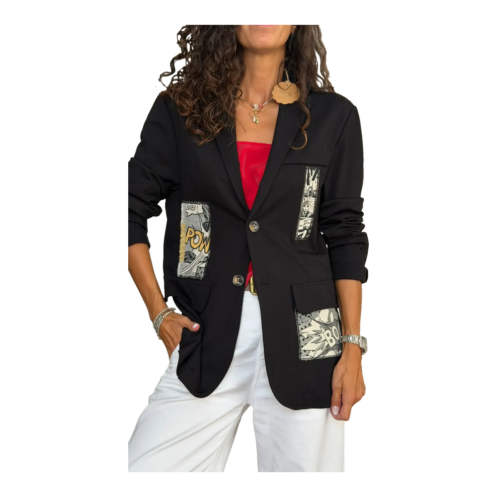 Blazer nero comics