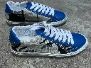 WoW Sneaker Navy Ecru