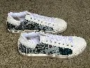 Comics Sneaker White Jeans