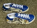 Wow Sneaker Navy Ecru