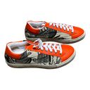 Wow Sneaker Orange Ecru