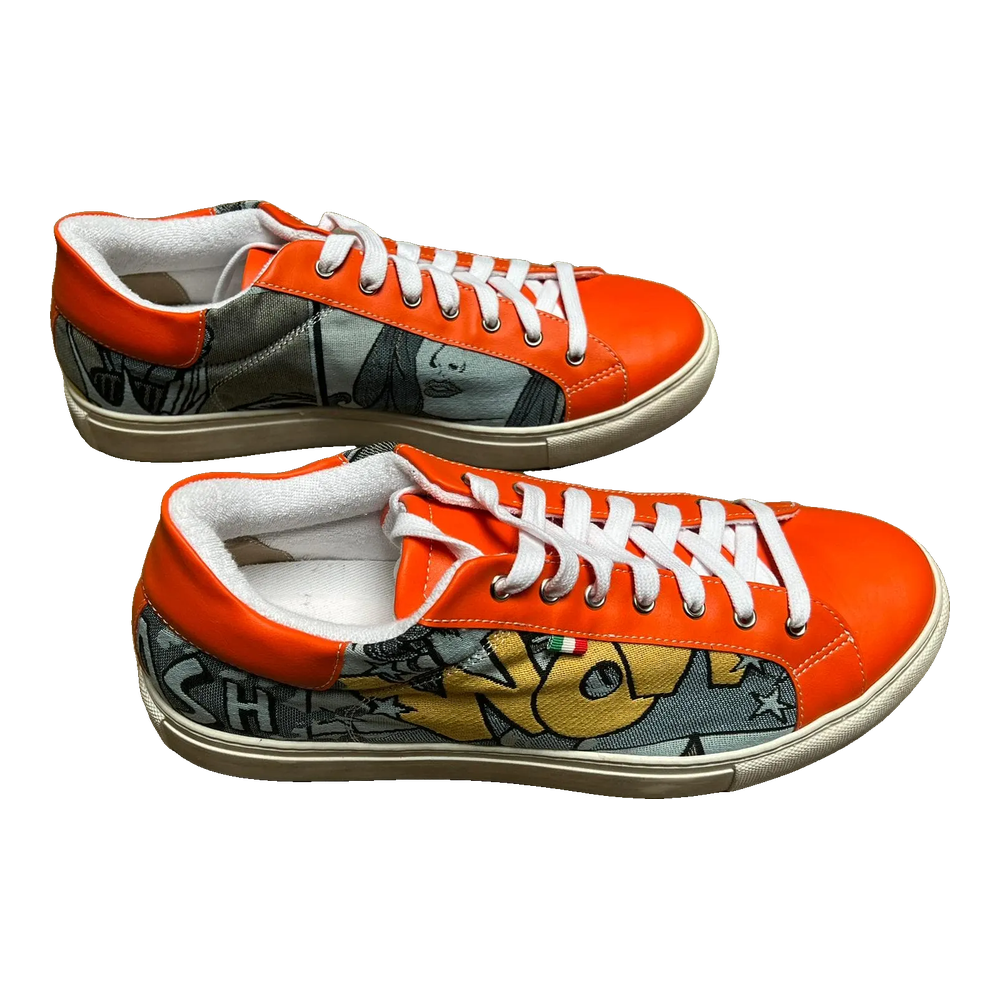 [23WOJ45] Wow Sneaker Orange jeans