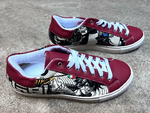 [33MPE42] Manga Sneaker Prune Ecru